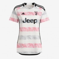 Dámy Fotbalový dres Juventus Dusan Vlahovic #9 2023-24 Venkovní Krátký Rukáv